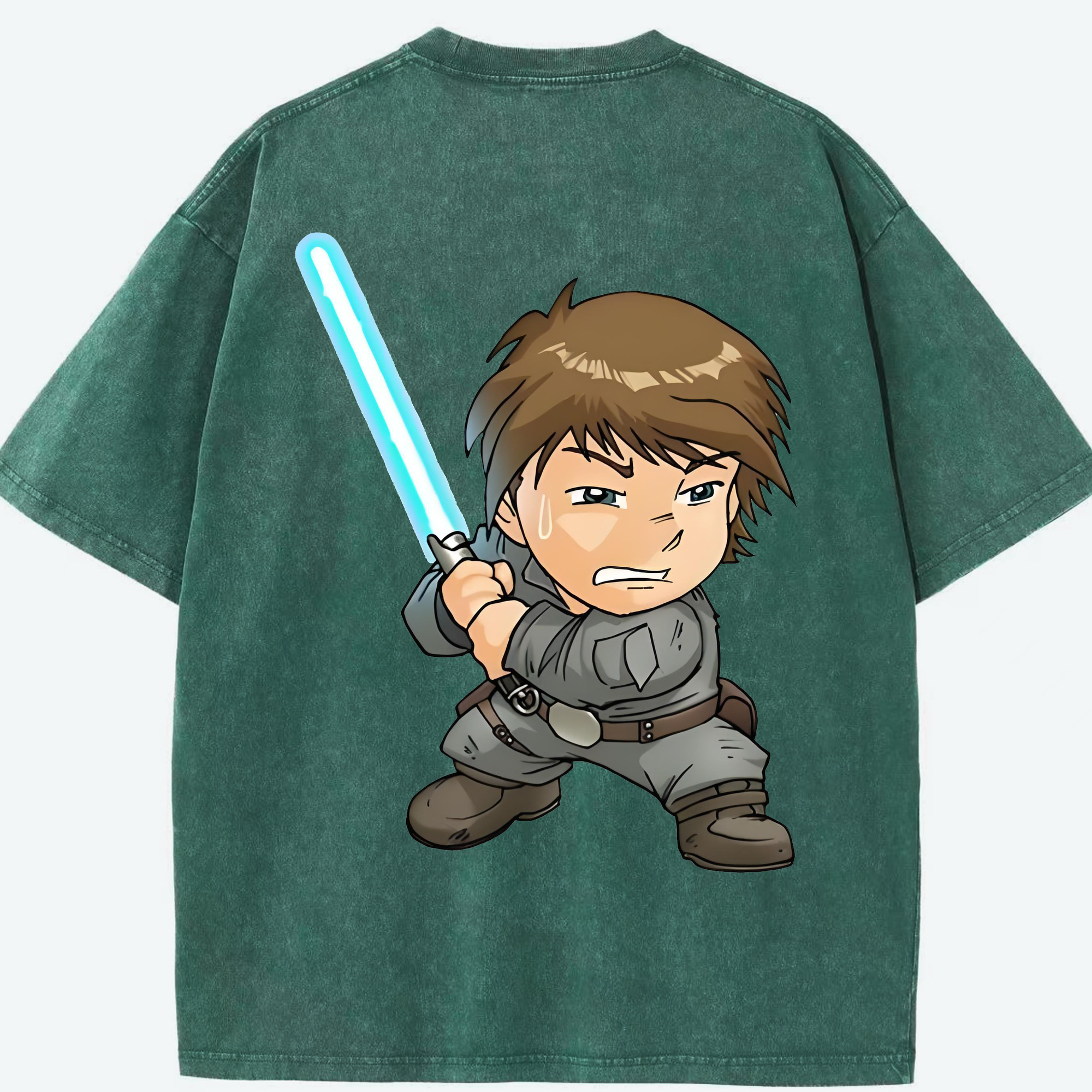 （画像用） スター・ウォーズ Star Wars 綿100% ヴィンテージ風 半袖Tシャツ（背面プリント）